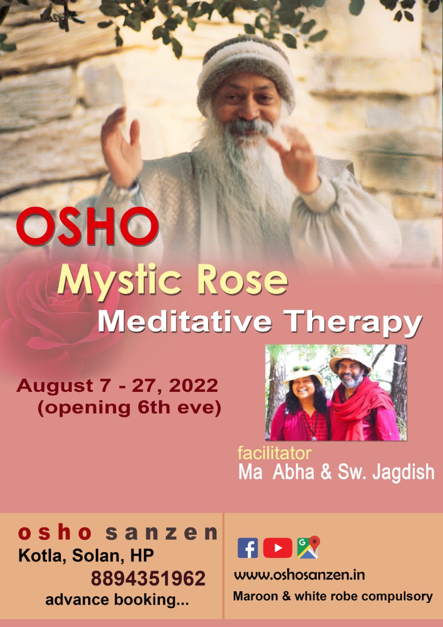 osho-mystic rose meditative therapy
